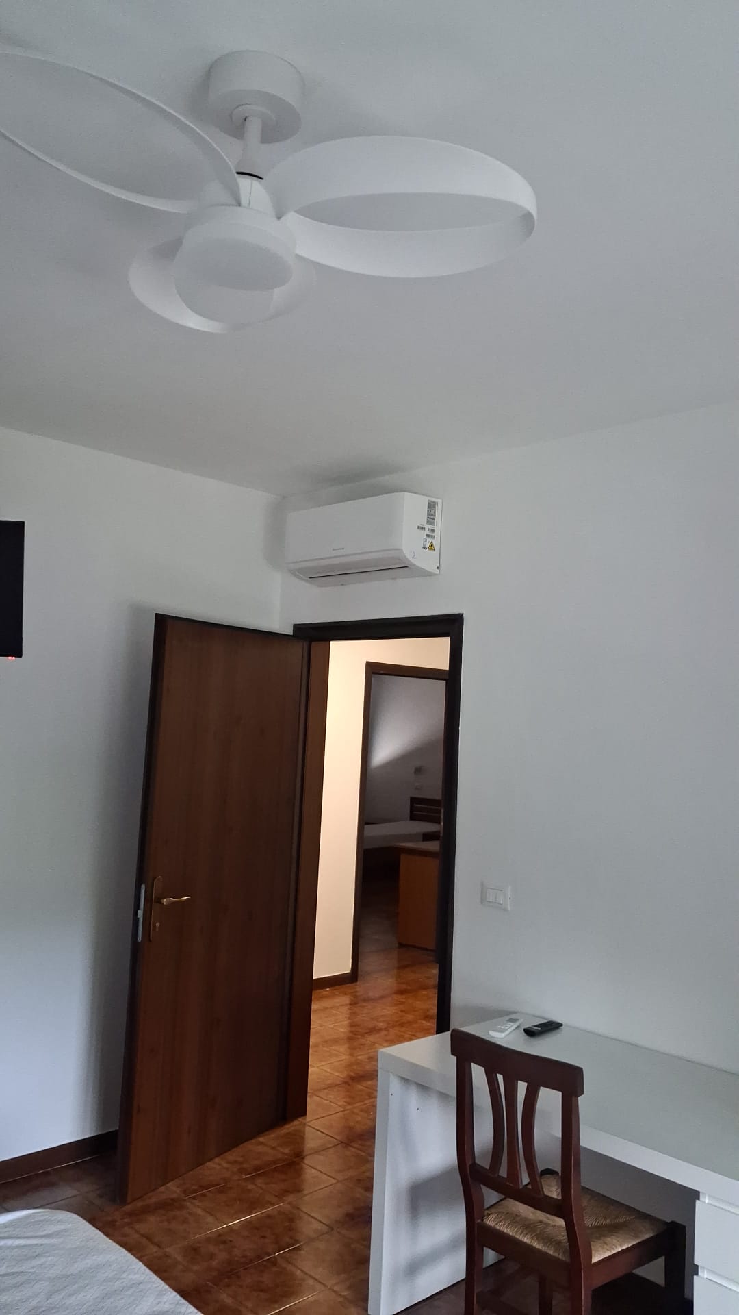 Dettaglio della camera di Corte Rosina